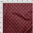 thumbnail image 2 of oneOone Cotton Silk Fabric Diamond & Triangle Geometric Print Sewing Fabric BTY 42 Inch Wide, 2 of 4