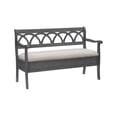 thumbnail image 1 of Harland Storage Bench, Grey, 1 of 9