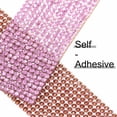 thumbnail image 4 of CUITING 5 Rolls Super Self Adhesive Art & Craft Tape with 2 mm Rhinestones Strips Sticker(Silver), 4 of 7