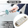 thumbnail image 2 of Unique Bargains 3 Button Key Fob Cover for Mazda CX-3 CX-4 TPU Gray Remote Keyless Smart Key Fob Case Protection Shell, 2 of 7
