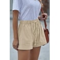 thumbnail image 5 of Women's Khaki Strive Pocketed Tencel Shorts, 5 of 5