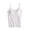 Clear, variant on Besolor Women's Camisole Built-In Bra Spaghetti Straps Padded Active Yoga Tank Tops Casual Tops T-Shirts Underwear