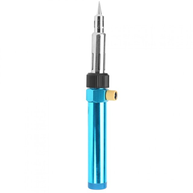 210-450 Degrees Celsius Pointed Tip Gas Soldering Iron, Fuel Soldering Iron, Welding Repair For Outdoor Welding Plastic Welding Heating Low-melting Metals