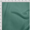 thumbnail image 4 of oneOone Cotton Poplin Twill Turquoise Green Fabric Houndstooth Sewing Craft Projects Fabric Prints By Yard 56 Inch Wide, 4 of 4