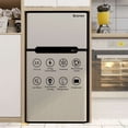 thumbnail image 3 of Costway Refrigerator Small Freezer Cooler Fridge Compact 3.2 cu ft., 3 of 10