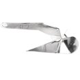 thumbnail image 2 of Delta Style Boat Anchor 4KG Triangle Wing Type Plow Anchor for Boat Mooring On The Beach, 2 of 8