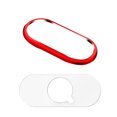 thumbnail image 1 of Red Camera Lens Protector Metal Ring for Phone Use Prevents Scratches Easy to Apply Fits iPhone XS, 1 of 8