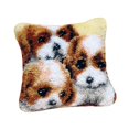 thumbnail image 2 of Pillow Case Latch Hook s Needlework Throw Pillow Cover W/ Zipper Yarn Cushion, 2 of 8