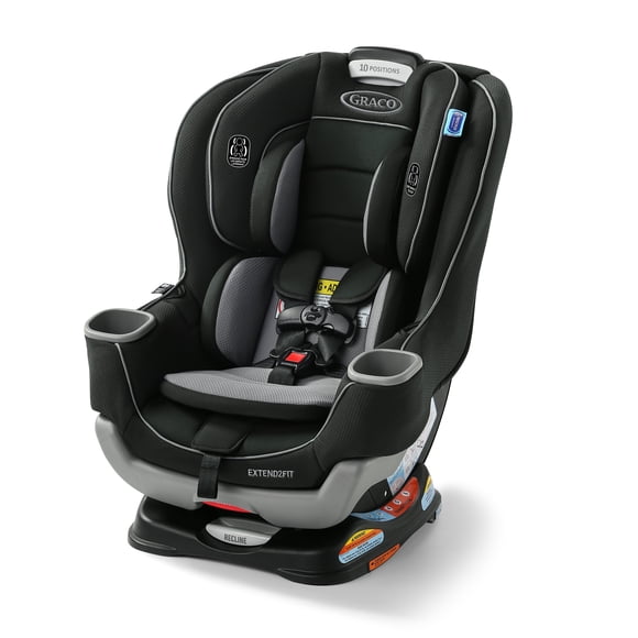 Graco Extend2Fit Siège d'Auto Convertible 2-en-1, 1.8-30 kg (4-65 lb), Orienté vers l'Avant & vers l'Arrière