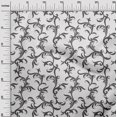 thumbnail image 3 of oneOone Polyester Spandex White Fabric Asian Baroque Sewing Craft Projects Fabric Prints By Yard 56 Inch Wide, 3 of 4