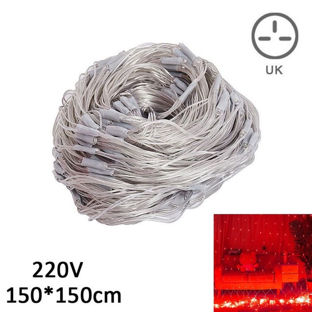 MesaSe Led Net Lights Outdoor String Mesh Light Waterproof Hanging Decoration Suitable For Wedding Christmas Halloween