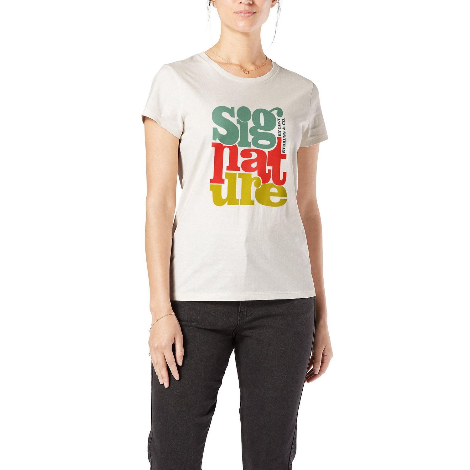 Levi Strauss Signature.MC T-Shirt pour femme