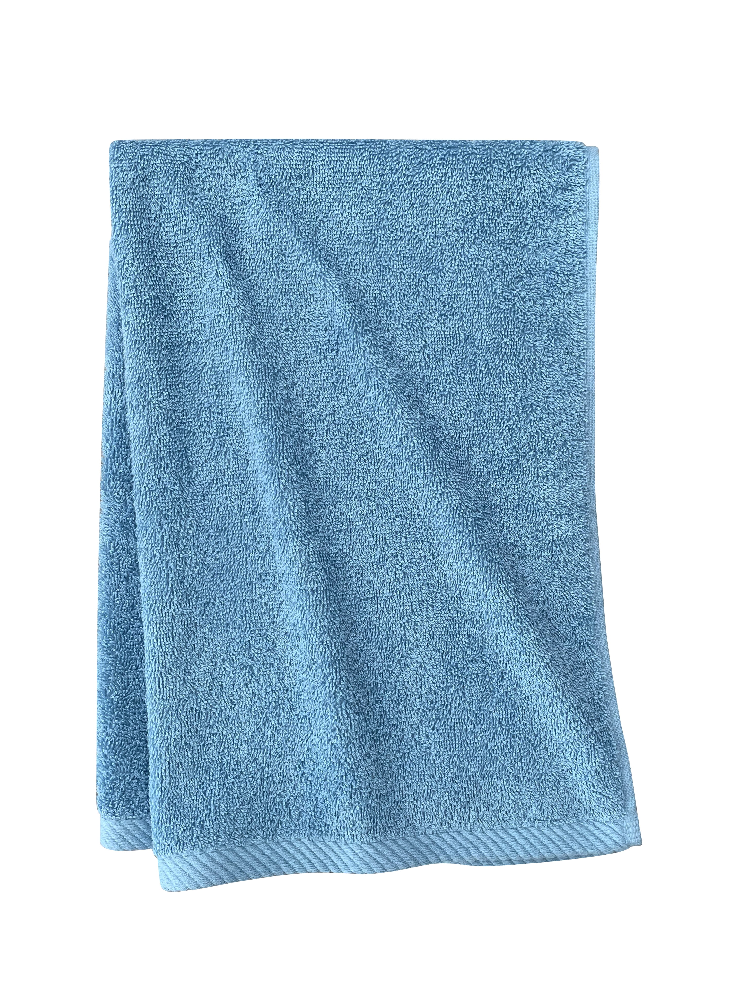 Swift Home Serviette à main 100 % coton, d’une douceur luxueuse, très absorbante, séchage rapide, 1 pièce, Aqua