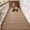 Brown, variant on Apmemiss Clearance 8x30in Flax Non Slip Stair Treads 4 Pack Quality Material with Rubber Backing Indoor Washable Stair Mats for Wooden Steps Pet Kids Friendly Stair Rug