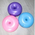 thumbnail image 5 of Yoga Ball Pink Doughnut Shape - Yoga Ball Chair - Balance Trainer - Thicken Anti-Explosion Inflatable Seating Exercise - for Office & Home & Gym, 5 of 5
