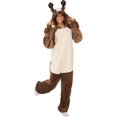 thumbnail image 3 of Deer Onesie Adult Costume, 3 of 4