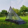 thumbnail image 1 of Tente Demi-Maille Ultralégère pour Tente Chaude 1-2 Personnes Camping en Maille, 1 of 4