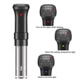 thumbnail image 4 of Zootealy 1100W Sous Vide Cooker Waterproof Quiet Cooking Machine with Accurate Temperature Time Control Display Screen Cookbook, 4 of 6