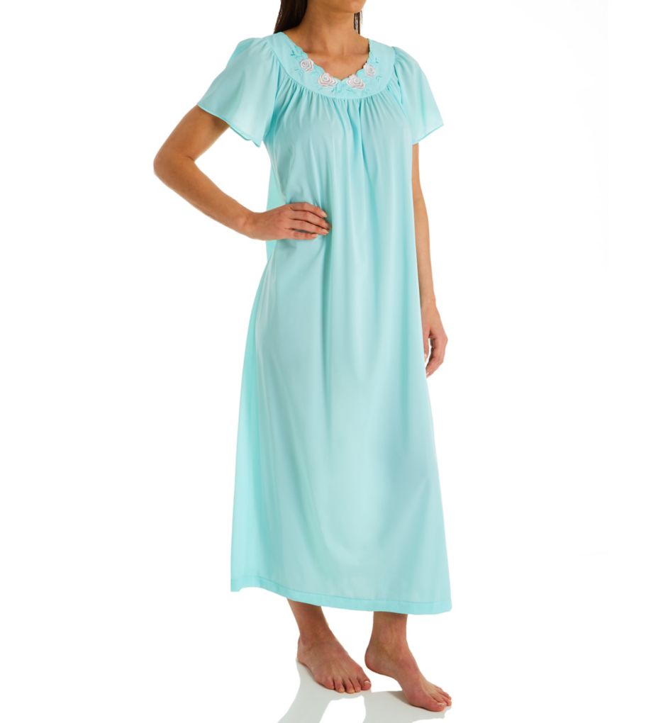 Robe de Soirée 53 Pouces pour Femmes Shadowline 32280 Petals (SeaFoam m)