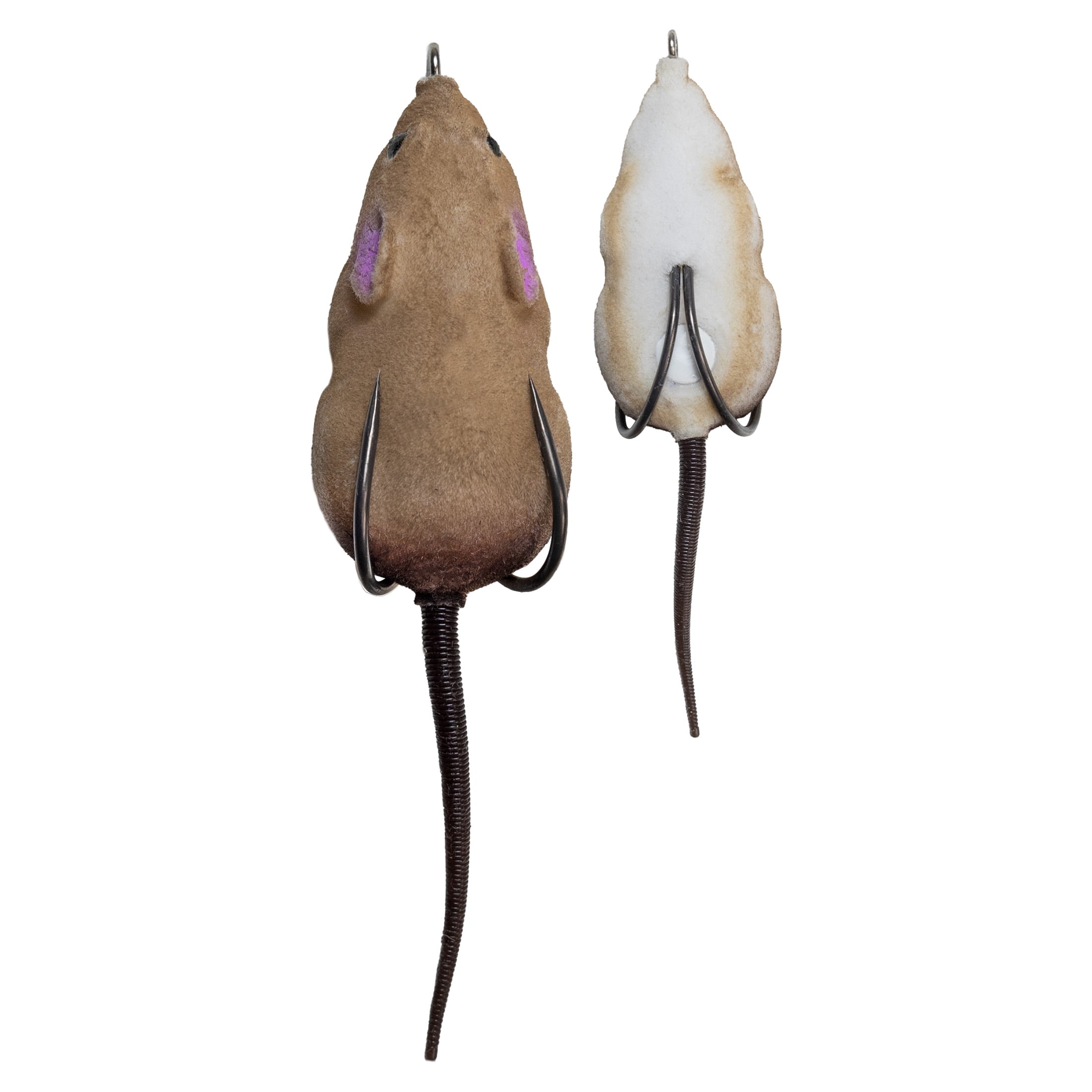Lunkerhunt Furenzy Mouse - 2 1/2 in - 1/2 oz - Brown - Fishing Lure