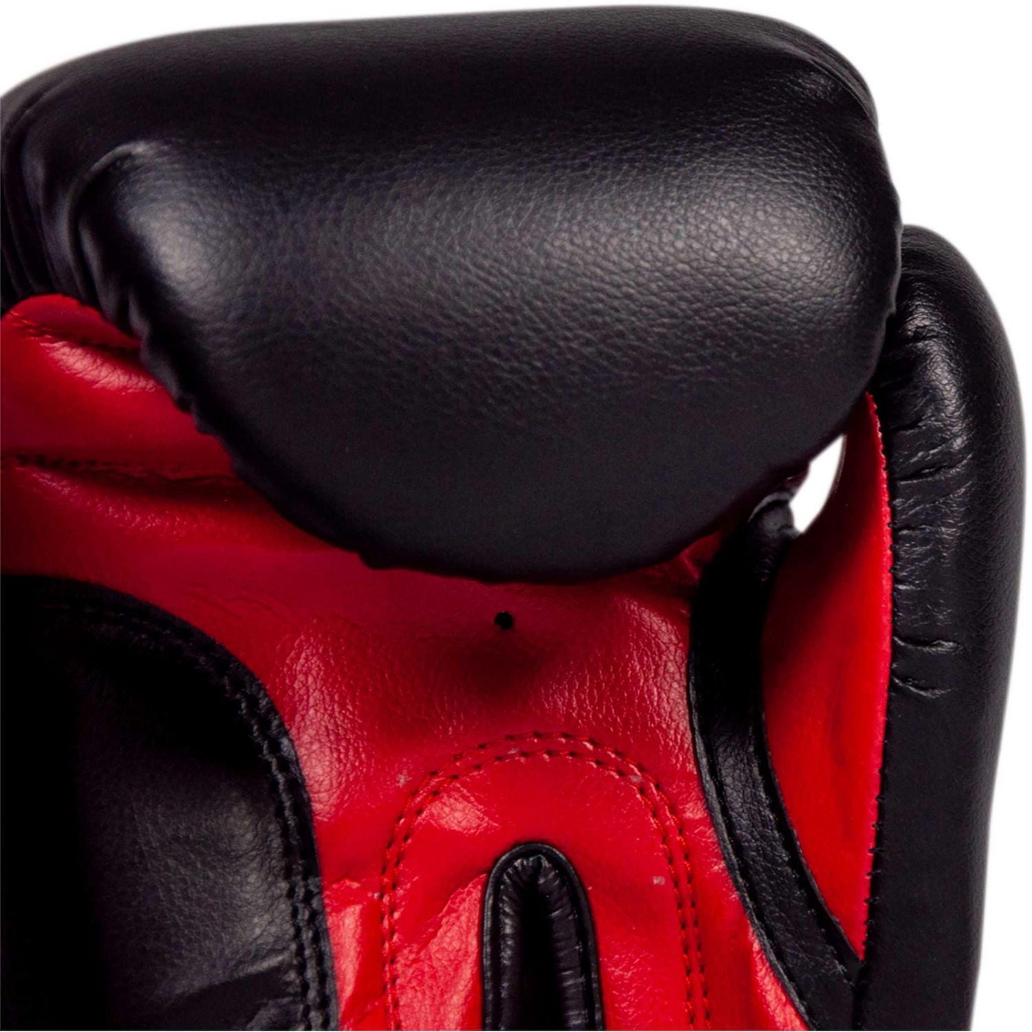 Iron Body Fitness Training Series Boxing Gloves, 12 oz Vinyl Training Gloves, Red/Black