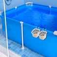 thumbnail image 4 of Yhmxh Bathroom Organizer Bathroom Storage Pool Side Storage Basket Set Pool Cup Above Ground Pool Accessories Pool Toy Basket Pool Storage Bins for Most Frame Pools Pool side Storage Basket, 4 of 4
