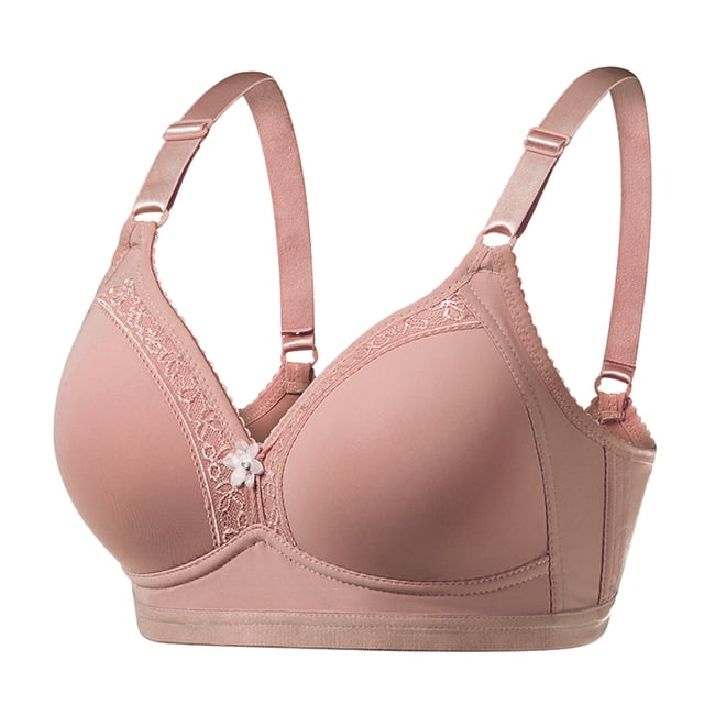 Timegard Bras for Women Full Coverage High Support Adjustable Strap Wirefree Comfort Everyday Bralette
