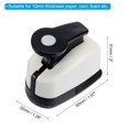 thumbnail image 2 of Unique Bargains 0.4 Inch Circle Punch, Circle Hole Paper Punch Hole Puncher Shape Punches for Crafting, 2 of 6