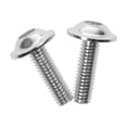 thumbnail image 4 of S SERENABLE 10pcs 20x6mm License Number Plate Frame Screw Bolt Assortment 20mmx6mm, 4 of 8
