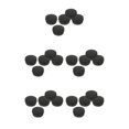 thumbnail image 3 of Transemion 5pcs Empty Aluminum Jars Cosmetic Screw Balm Lip Lid Cans Containers Black 50ml 5Set, 3 of 6
