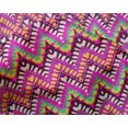 thumbnail image 5 of oneOone Silk Tabby Fuschia Pink Fabric Ikat Sewing Craft Projects Fabric Prints By Yard 42 Inch Wide, 5 of 5