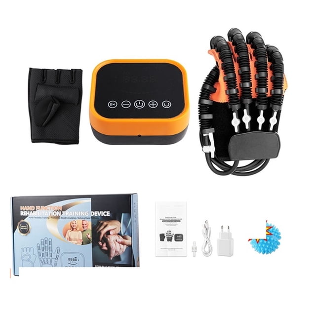 Gants Robot Électriques Multifonctions de Réadaptation de la Main, Vent de Main, Hémiplégie, Gants d'Entraînement pour Réadaptation des Doigts, Faciles à Utiliser