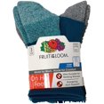 thumbnail image 1 of Fruit Of The Loom P3 Ohf Poly Hcrw Cmf Socks, 9-11, Blue, 1 of 1