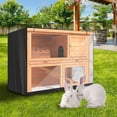 thumbnail image 4 of Rabbit Hutch Double Decker Cover Windproof Rabbit Cage, 4 of 8