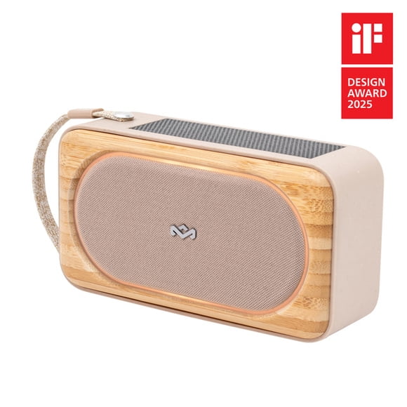 House of Marley Roots Solar Haut-Parleur Portable Bluetooth Étanche - Crème