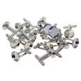thumbnail image 4 of 20Pcs Blank 12mm Round Bezel Glue Base Cup Cufflink Buttons Cuff Links DIY Cufflink White K, 4 of 8