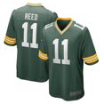thumbnail image 1 of Men's Green Bay Reed 11 Green Stitched Game Player T-shirts, X-Large, 1 of 2