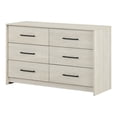 thumbnail image 2 of South Shore Londen 6-Drawer Dresser for Adult, in Winter Oak, 2 of 12