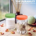 thumbnail image 5 of Mason Jar Lids - Colored Plastic Mason Jar Lids Regular Mouth, Leak Proof Canning Lids Covers with Silicone Rings for Ball, Kerr Jars, Reusable Jar Lid Tops Caps for Mason Canning Jars, 5 of 5