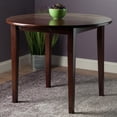 thumbnail image 3 of Clayton Round Drop Leaf Dining Table, Walnut, 3 of 9