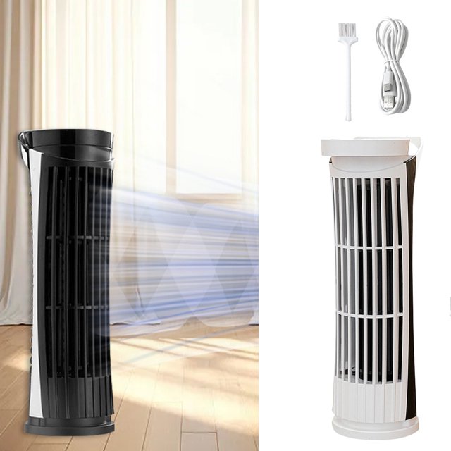 Small Oscillating Fan - Battery - Powered, Rechargeable, 3 - Speed, Quiet, Portable for Home, Bedroom, Outdoor, Compact Size