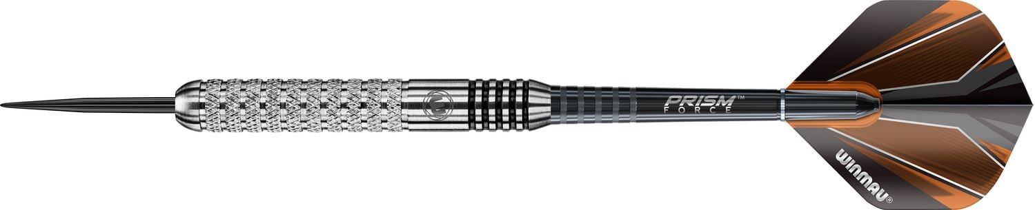 Winmau Barbarian Inox Steel Darts, 24 Grams, Steel Tip Set with Prism Force Shafts and Prism Alpha Flights