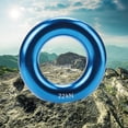 thumbnail image 1 of Corrosion Resistance Durable Alkali Resistance Aluminum Alloy Round Climb Ring, Practical Climb Ring, For Climbing Activities, 1 of 8