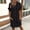 Black, variant on Gspmoly Summer Dresses, Ladies' Printed Style Long Sleeved V-Neck Dress Wedding Dresses for Women Clearance
