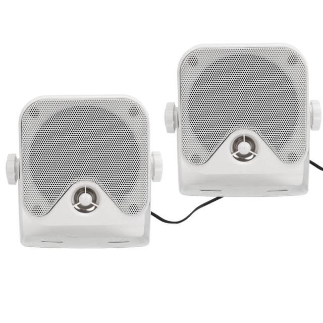 Marine Box Speakers, 25 Mm Tweeter Loud Sound Surface Mounted Speakers Heavy Duty for RV