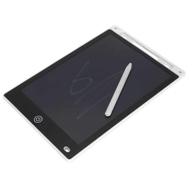 LCD Writing Tablet, Eye Protection Pressure Sensing Erasable Kids Doodle Board For Drawing For Taking Note Black,White,Red,Green,Pink,Navy Blue