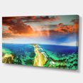 thumbnail image 2 of Green Fort Nepean Road from Helicopter - Landscape Canvas Art Print, 2 of 3