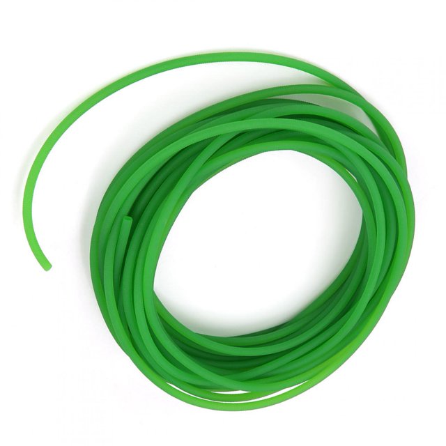 Peahefy Polyurethane Belt,Green Rough Surface PU Polyurethane Round Belt for Drive Transmission,Transmission Belt