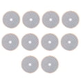 thumbnail image 2 of Round Sandpaper High-Quality Sanding Discs Pad Sander Pads 10Pcs 3in Marble Concrete For Granite, 2 of 8