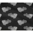 thumbnail image 4 of oneOone Tissu Flex en Coton Tissu à Imprimé Bloc Poisson BTY 40 Pouces de Large, 4 of 4